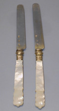Couteaux lames argent - couteaux,