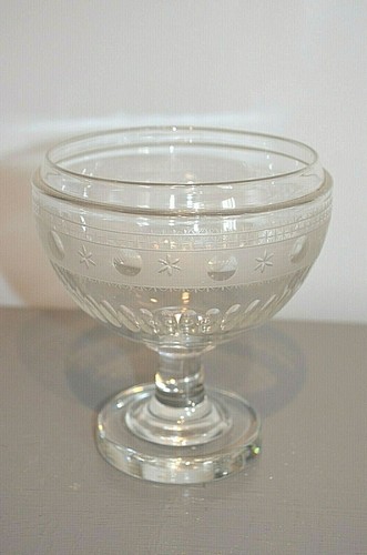 Drageoir bonbonnière verre - bonbonnière, en