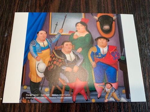 Carte postale 14x10 peintre - carte,