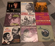 Lot de 9 Disques 45t