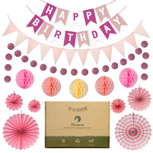 Decoration anniversaire rose - decoration,
