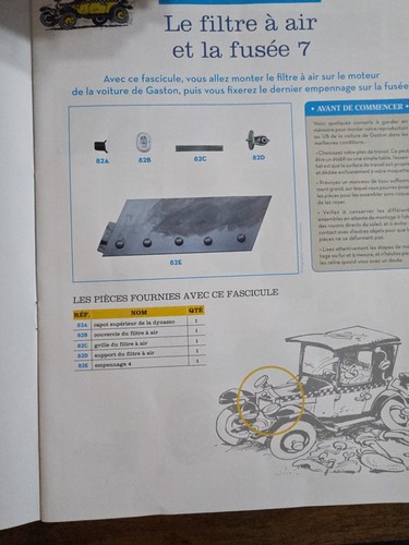 Construisez voiture de - la,