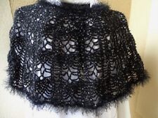 PONCHO AU CROCHET FAIT MAIN