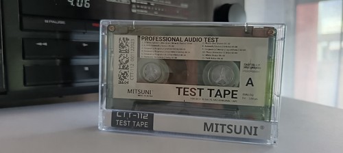 Cassette test mesure niveau - mesure,