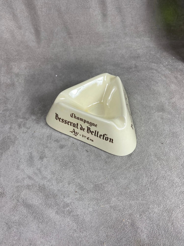 Cendrier céramique blanche - cendrier, en