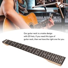 Guitar Neck Matte 25 Fret Headless Electric Guitar Stem Rosewood Fingerboard