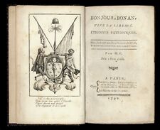 ❤️ 1790 Pamphlet Révolution Monarchie Louis XVI Almanach rare Calotte Momus roi