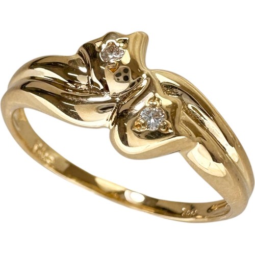 Bague diamant 8 christian - 5,8,