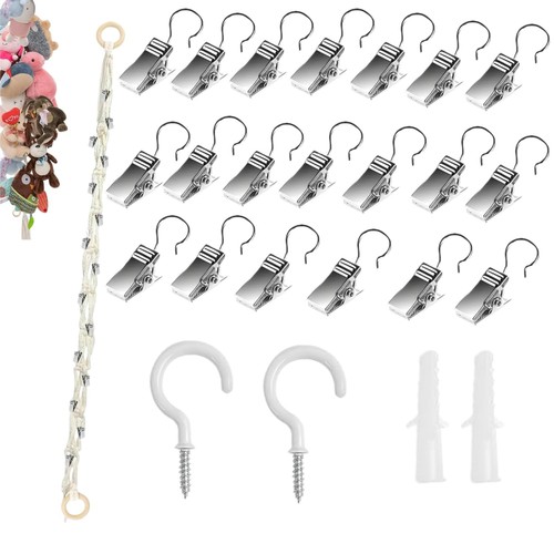 Plush toy storage corde hamac - storage, corde,hamac