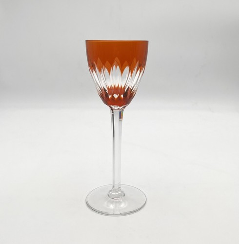 Verre roemer cristal signé - verre,