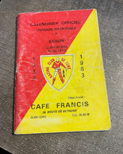 Rare carnet CALENDRIER