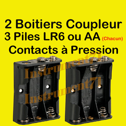 Boitiers coupleur pour 3 - 2,