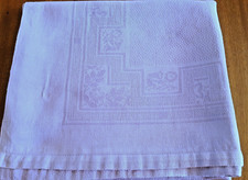 NAPPE vintage en damassé -