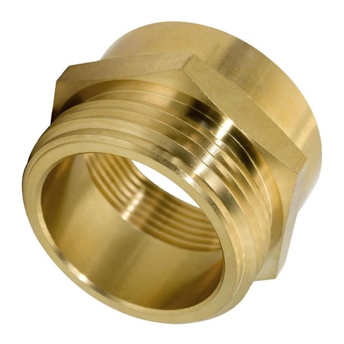 Adaptateur tuyau laiton 2 - laiton, 1-1/2