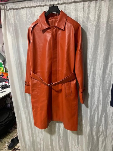 Nouveau manteau cuir trench - cuir,