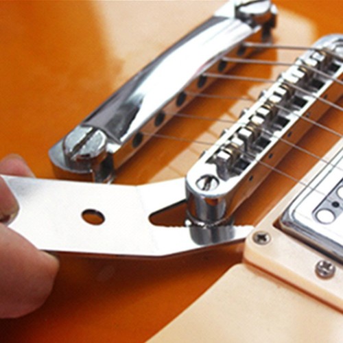 Clé guitare basse acier - clé,