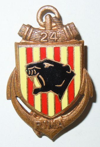 Insigne régiment - 24°,