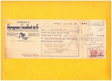 SAINTES (17) ALCOOL / COGNAC "ROUYER & GUILLET" illustré ANGE en 1947