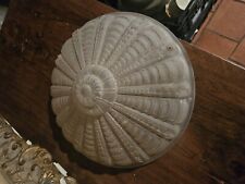 Coupe Art Deco lustre en verre