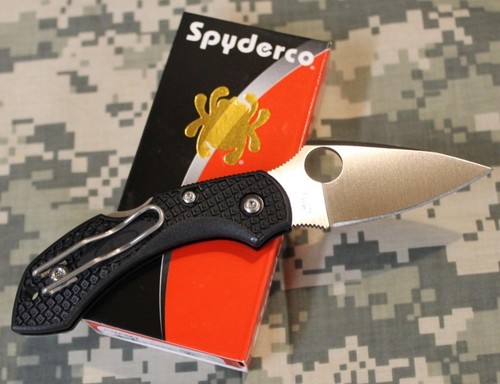Spyderco c28pbk2 black - spyderco,