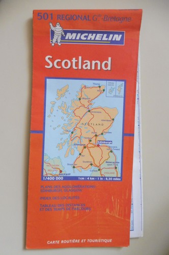 Carte routière touristique - carte,