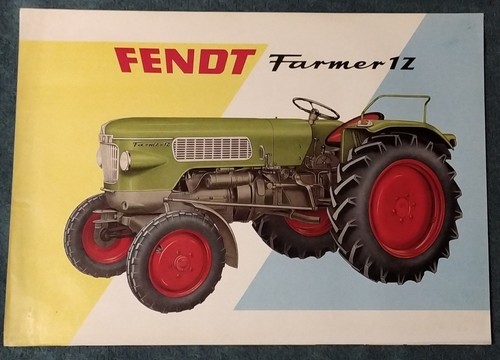 Rare prospekt fendt - ,