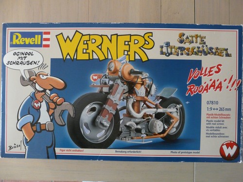 Maquette moto revell ref - moto, 1/9