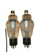 Nice pair 866A Electron Tube Test 40mA Soit 100%
