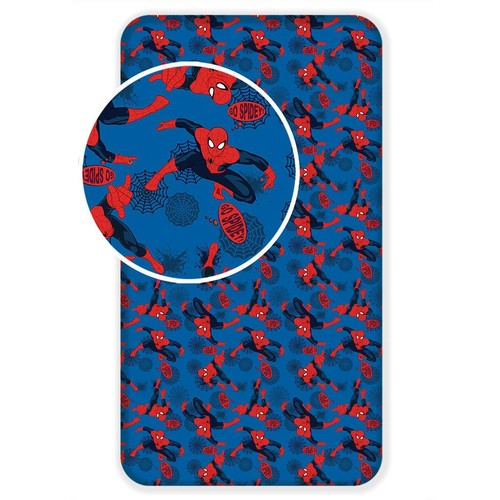 Drap housse fitted spiderman - drap,