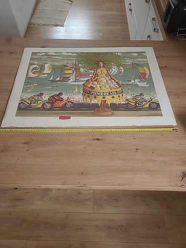 Lithographie signée jean - lithographie,