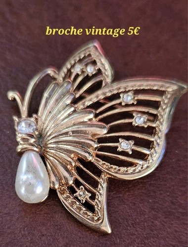 Vintage filigrane papillon - filigrane,