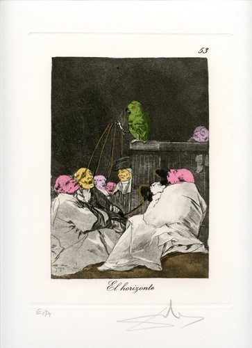 Dali salvador gravure 1977 - salvador,