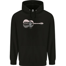 Hoodie Enfant Réflexion Guitare Acoustique