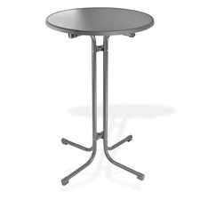 Table de bistro haute - Mange-debout pliable "Treviso" - anthracite D14139