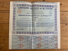 Compagnie des EAUX & OZONE (H1)