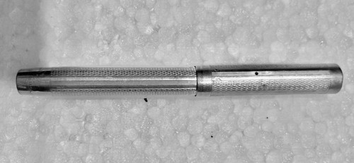 Stylo plume ancien argent 1er - stylo,