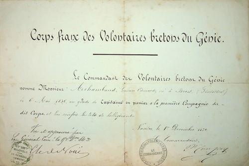 Rare corps franc - p.s.,