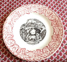 Rare assiette parlante - assiette,