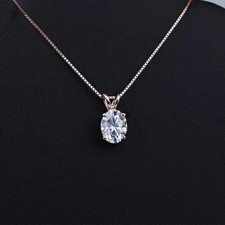 Pendentif solitaire diamant