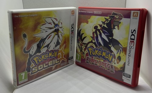 Lot jeu 3ds pokemon - 3ds, soleil