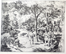 Central Park Harry Wickey