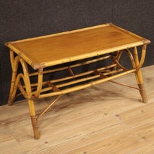 Table basse design bois - , bambou