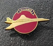 Pin’s Aviation Aéronautique Concorde Alliance Supersonique Avion de Ligne (1155)