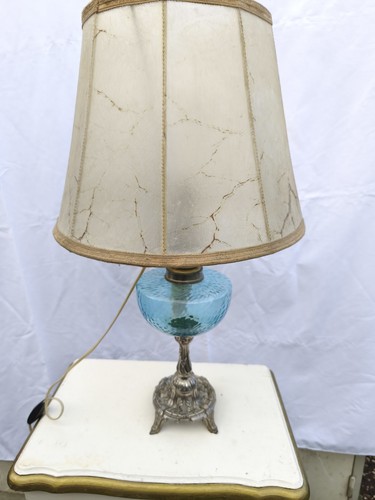 Ancienne lampe pétrole - lampe, à