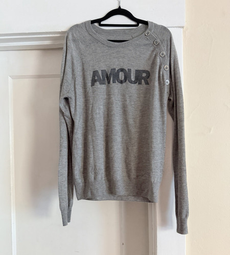 Zadig voltaire gray - voltaire, cashmere