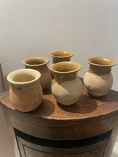 5 petits abreuvoirs  à grives