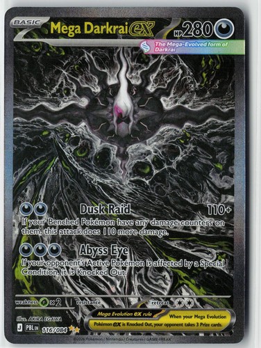 Mega darkrai 116 084 - darkrai, 116/084