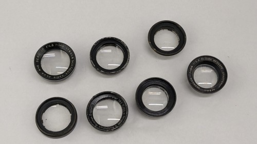 Lot lentilles d objectifs - lentilles, d'objectifs