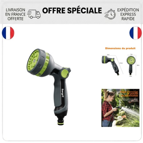 Pistolet arrosage 8 - d'arrosage,