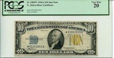 FR 2309* $10 STAR 1934A North
